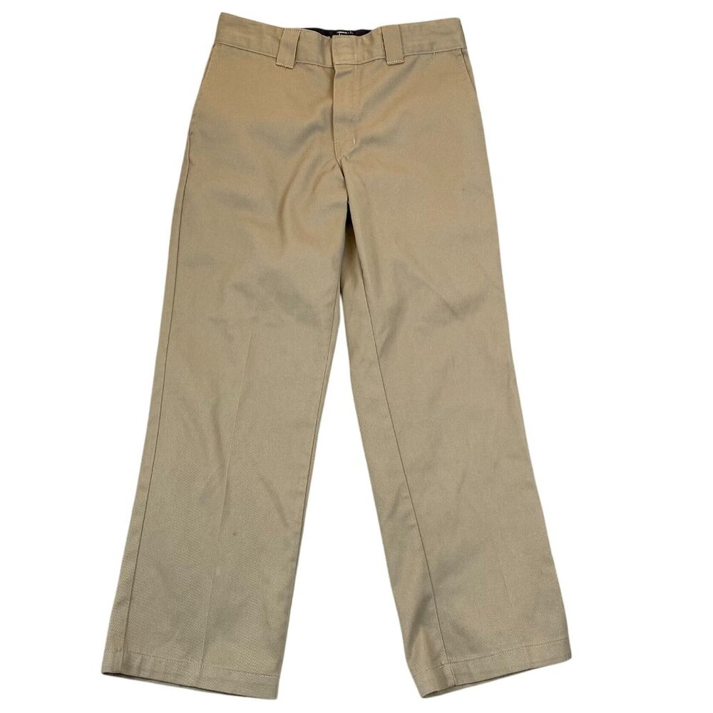 Dickies Men 874 Flex Original Fit Khaki Pants 32x30 Tan Workwear Straight Casual